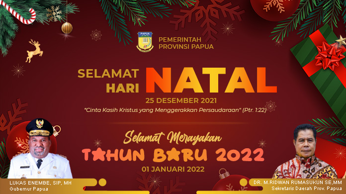 Selamat Hari Natal & Tahun Baru 2022