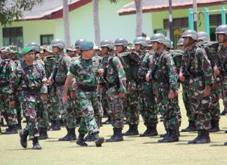 Pangdam : Tugas Operasi Adalah Kehormatan dan Kebanggaan