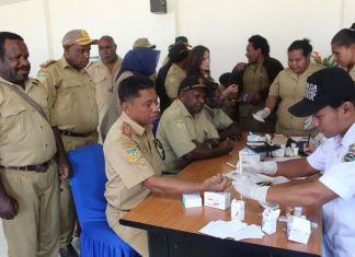 Sambut HUT RI, Pemkab Lanny Jaya Periksa Kesehatan