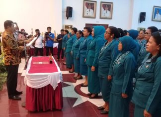 Tim Pengerak PKK Kota Jayapura Resmi Dilantik