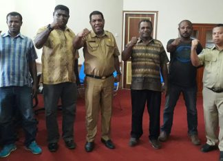 Masyarakat Putali Siapkan Venue Cabor Dayung