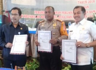 Sambil Rakorwasda, Inspektorat Juga Teken MoU dengan Penegak Hukum