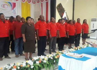 YOSINA Pimpin KONI Sarmi