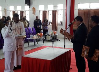 Akhirnya Nicholaus Wenda Pj. Bupati Puncak