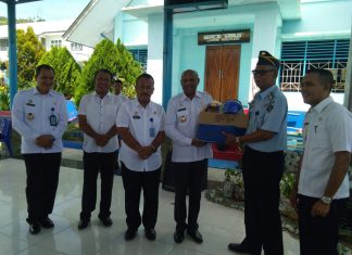 Wali Kota Resmikan Lapangan Volly Lapas Abepura