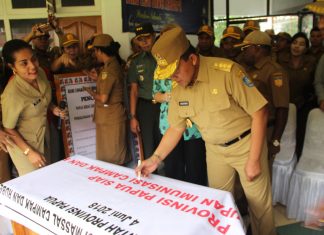 Di Papua Rentan Resiko Campak dan Rubella