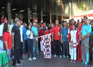 Meriahkan HUT RI, Elemen Masyarakat Ikut Jalan Santai