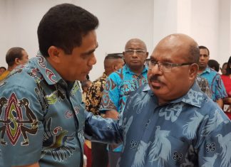 Gubernur Enembe : Semua OPD Buat Program Fokus PON XX