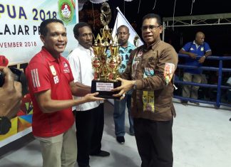 Kota Jayapura Juara Umum POPPROV 2018
