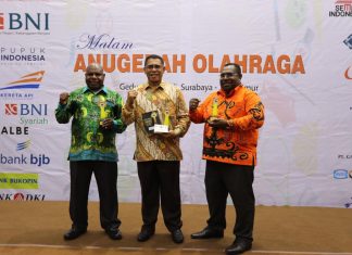 Raih Golden Award, Spirit KONI Papua Tingkatkan Prestasi