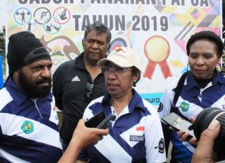 Perpani Papua Dapat Bantuan Peralatan dari Kemenpora