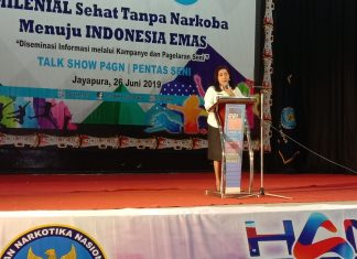 Gubernur Enembe Ajak Masyarakat Papua Tolak Narkoba