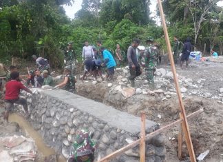 Didukung Warga, Target Fisik TMMD Mulai Kelihatan