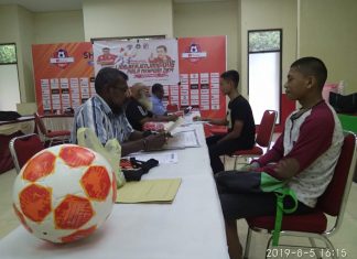 Panitia Screening Pemain Piala Menpora U-16