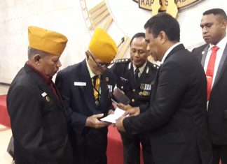 Pemprov Papua Siap Bantu Kegiatan Musda LVRI