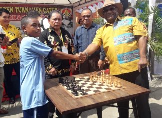 Ratusan Peserta Meriahkan Open Turnamen Catur HUT RI ke 74