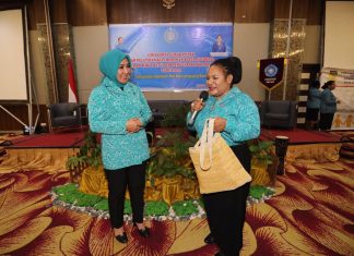 Ini Pesan Ketua TP PKK Pusat Pada Lokakarya dan Pelatihan Kepemimpinan di Papua