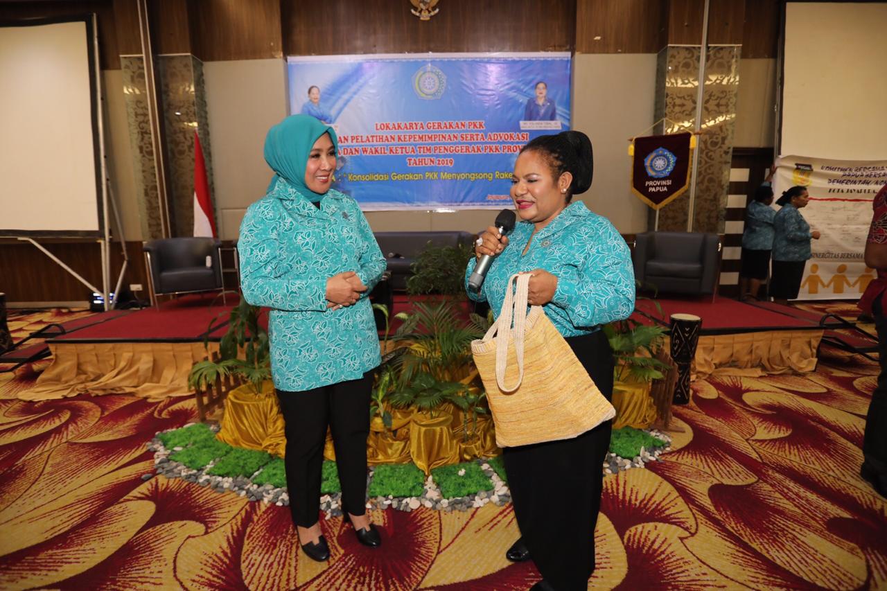 Ini Pesan Ketua TP PKK Pusat Pada Lokakarya dan Pelatihan Kepemimpinan