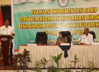 Pemprov Papua Launching e-SAKIP