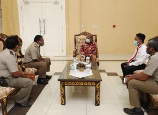 Koordinasi Soal Pertanahan, Kepala BPN Temui Gubernur