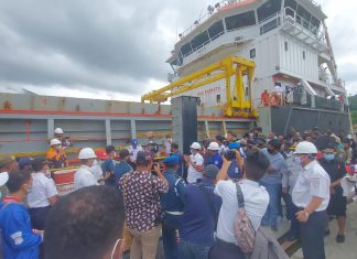 Pemprov Papua Apresiasi Sandarnya Kapal Tol Laut