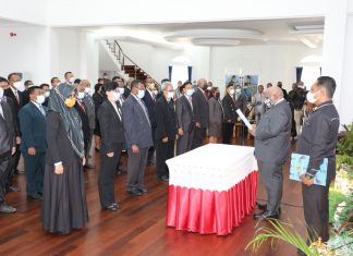 Puluhan Pejabat di Pemprov Papua Dilantik