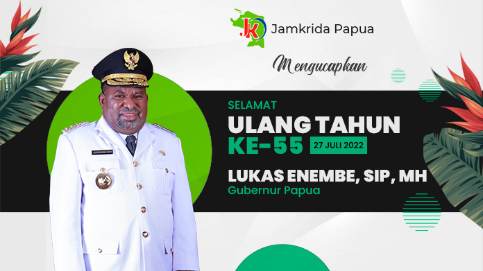 Selamat Ulang Tahun Lukas Enembe Gubernur Papua